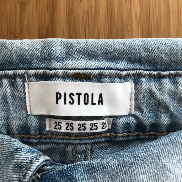 Pistola Winston Fold Over High Rise Short - Picture 5 of 7